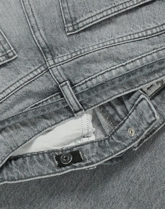 KOGGianna Straight Denim Jeans - Medium Grey Denim